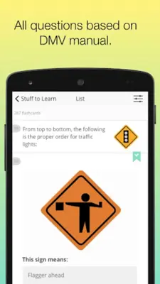 GA Driver Permit DDS Test Prep android App screenshot 8